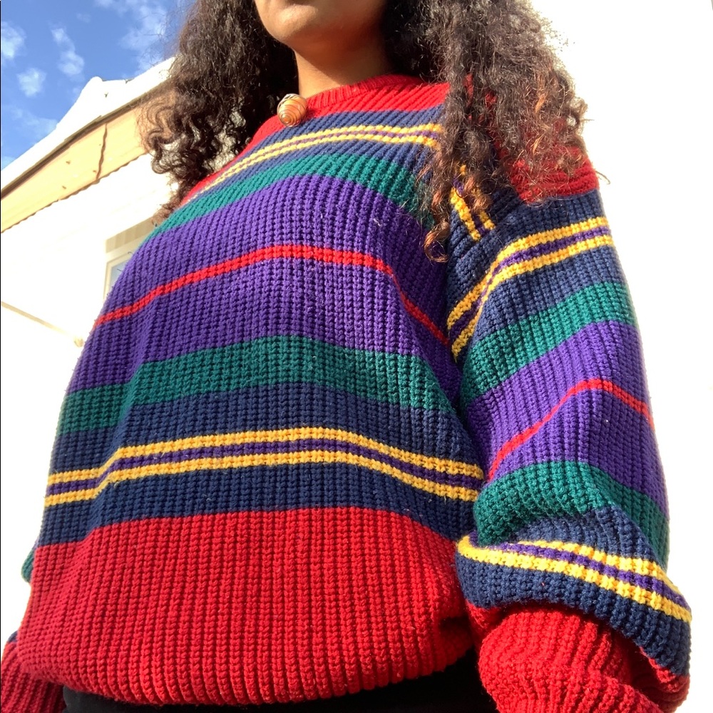 NWOT Multicolored Knitted Sweater